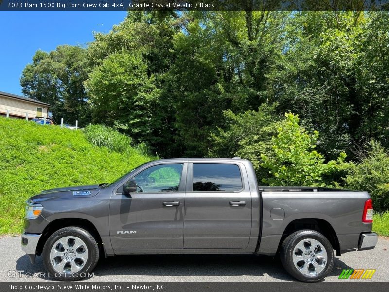  2023 1500 Big Horn Crew Cab 4x4 Granite Crystal Metallic