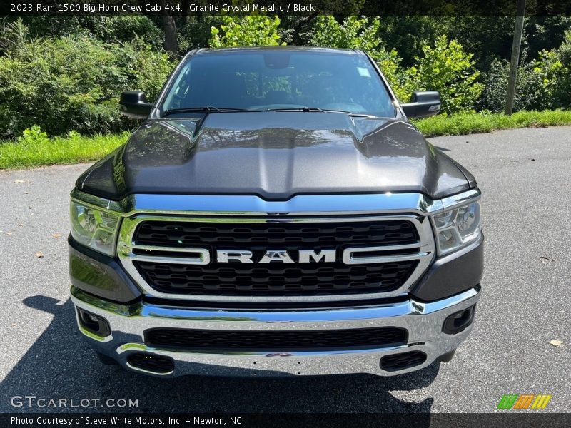 Granite Crystal Metallic / Black 2023 Ram 1500 Big Horn Crew Cab 4x4