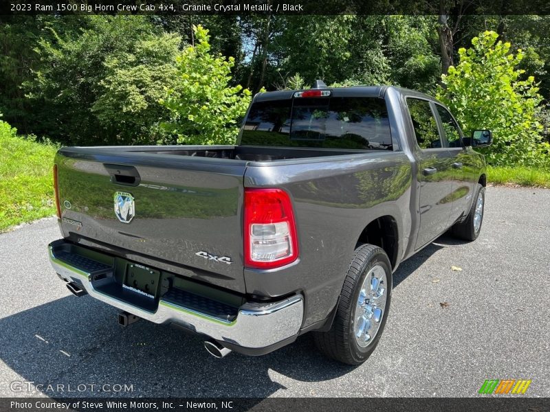 Granite Crystal Metallic / Black 2023 Ram 1500 Big Horn Crew Cab 4x4