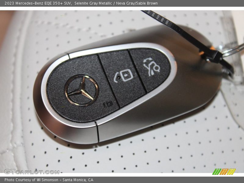 Keys of 2023 EQE 350+ SUV