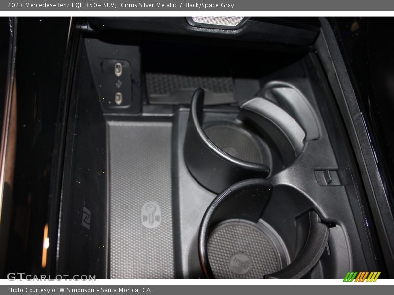Cirrus Silver Metallic / Black/Space Gray 2023 Mercedes-Benz EQE 350+ SUV
