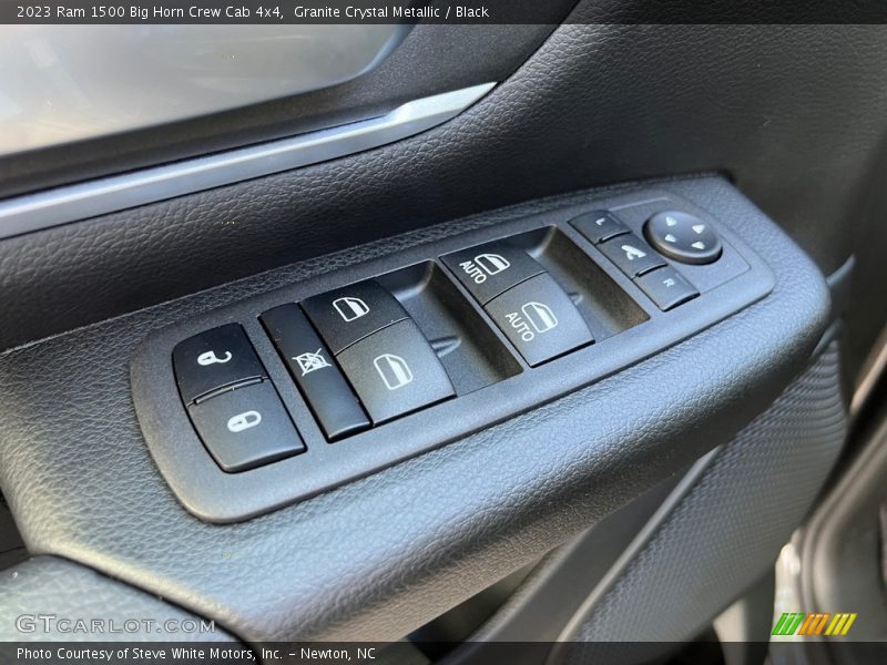 Controls of 2023 1500 Big Horn Crew Cab 4x4