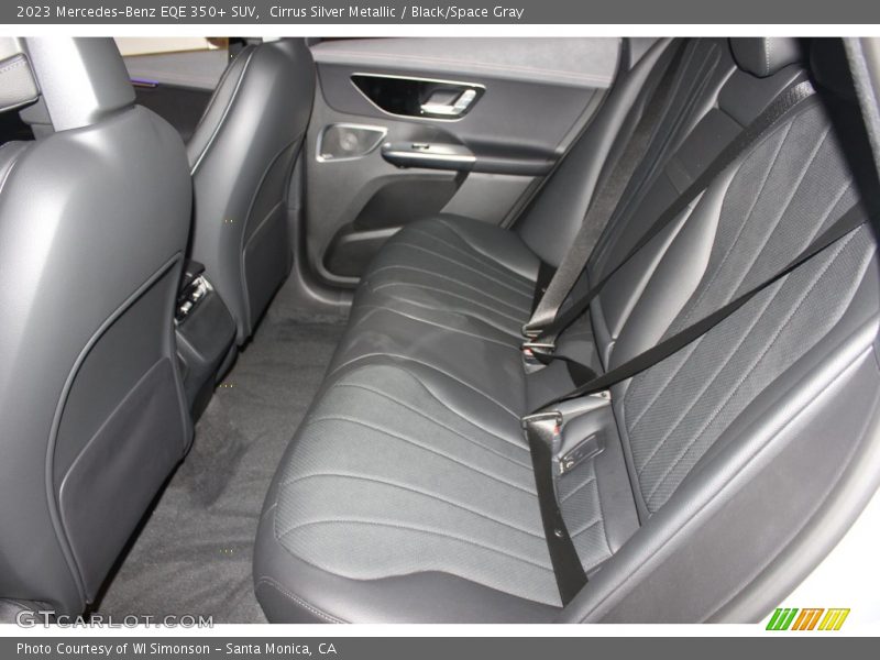Cirrus Silver Metallic / Black/Space Gray 2023 Mercedes-Benz EQE 350+ SUV