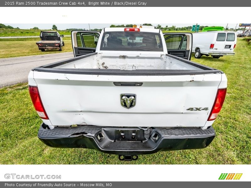 Bright White / Black/Diesel Gray 2015 Ram 2500 Tradesman Crew Cab 4x4
