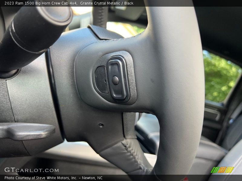 2023 1500 Big Horn Crew Cab 4x4 Steering Wheel