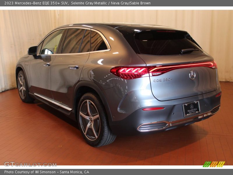 Selenite Gray Metallic / Neva Gray/Sable Brown 2023 Mercedes-Benz EQE 350+ SUV