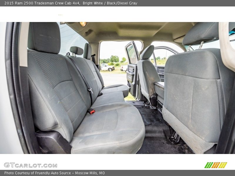 Bright White / Black/Diesel Gray 2015 Ram 2500 Tradesman Crew Cab 4x4