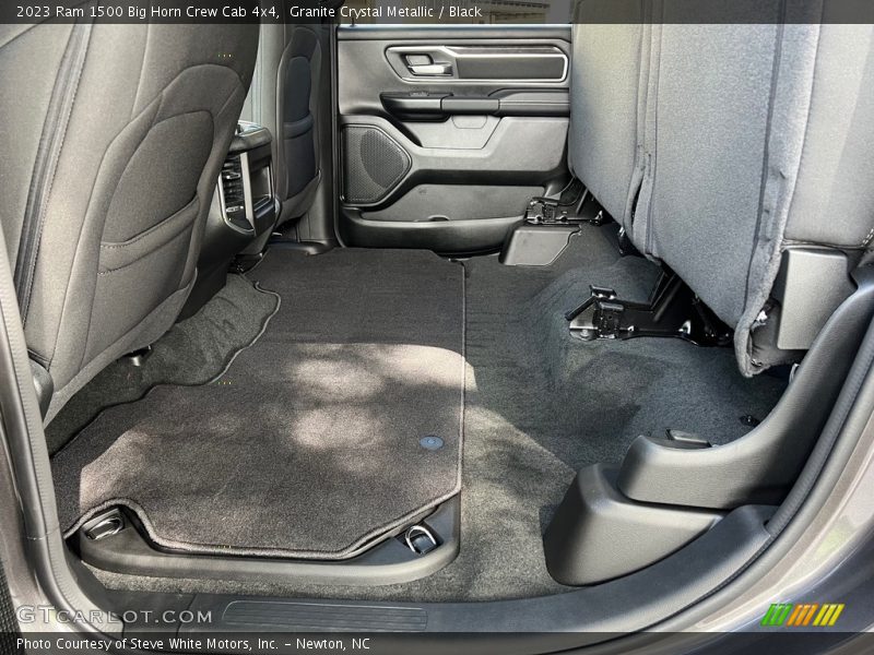 Rear Seat of 2023 1500 Big Horn Crew Cab 4x4