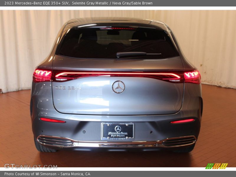 Selenite Gray Metallic / Neva Gray/Sable Brown 2023 Mercedes-Benz EQE 350+ SUV