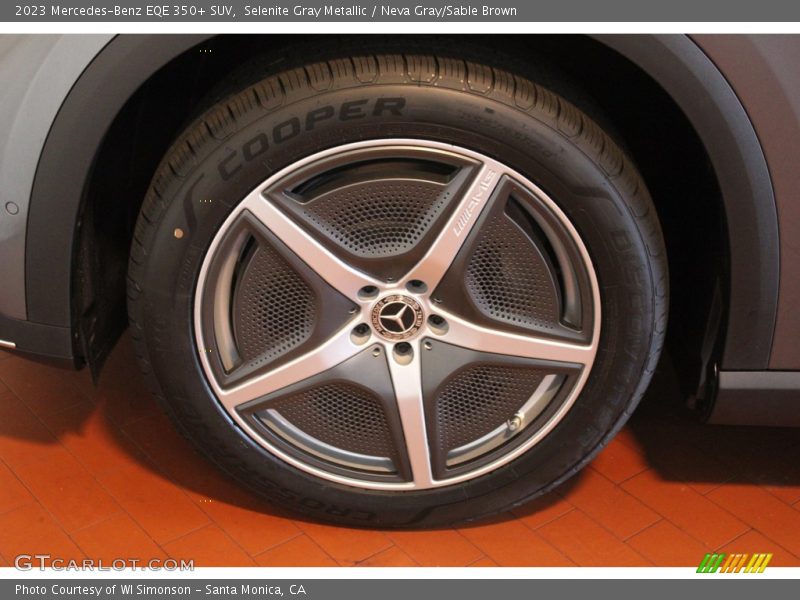 Selenite Gray Metallic / Neva Gray/Sable Brown 2023 Mercedes-Benz EQE 350+ SUV