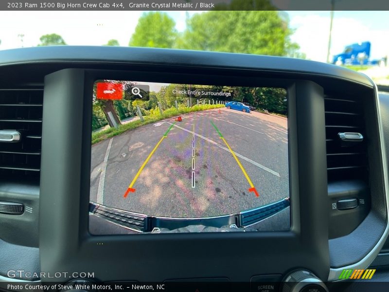 Controls of 2023 1500 Big Horn Crew Cab 4x4