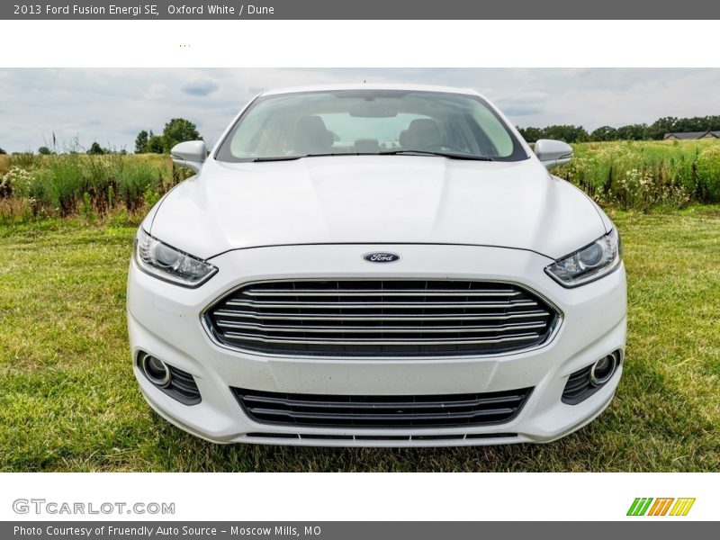 Oxford White / Dune 2013 Ford Fusion Energi SE