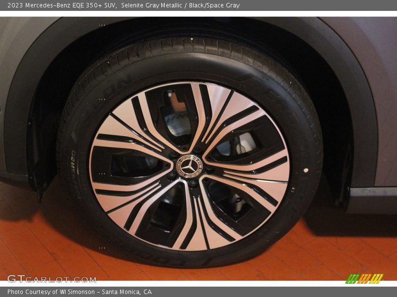 Selenite Gray Metallic / Black/Space Gray 2023 Mercedes-Benz EQE 350+ SUV