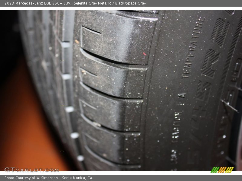 Selenite Gray Metallic / Black/Space Gray 2023 Mercedes-Benz EQE 350+ SUV