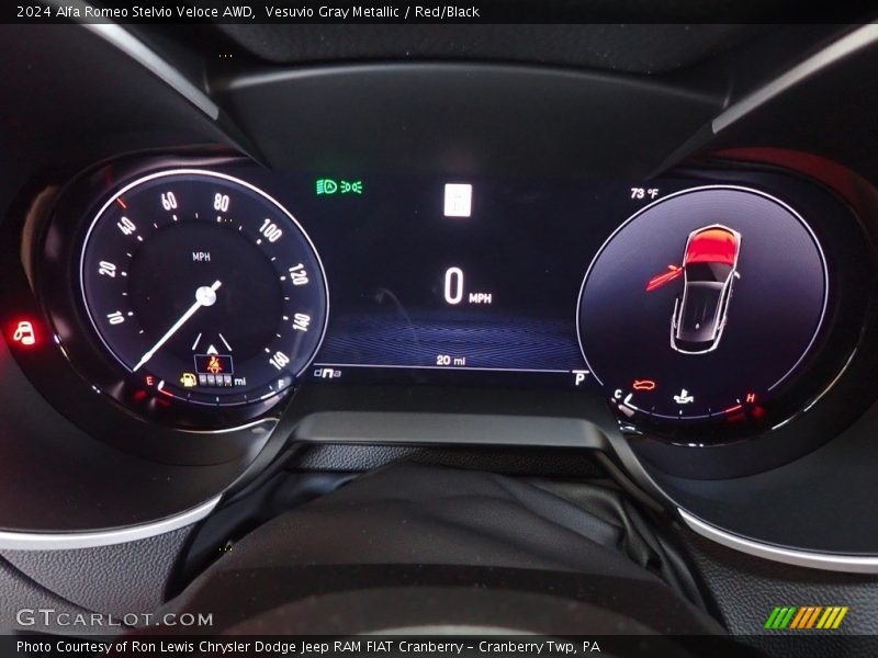  2024 Stelvio Veloce AWD Veloce AWD Gauges