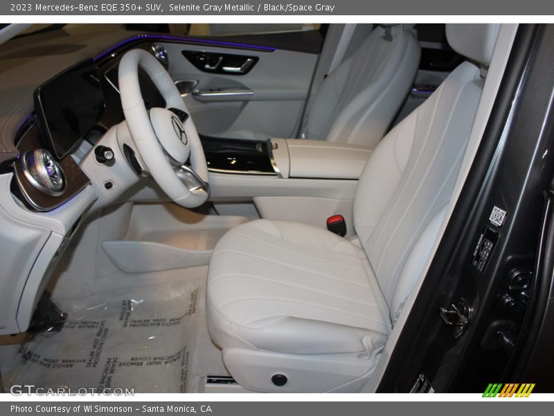 Selenite Gray Metallic / Black/Space Gray 2023 Mercedes-Benz EQE 350+ SUV