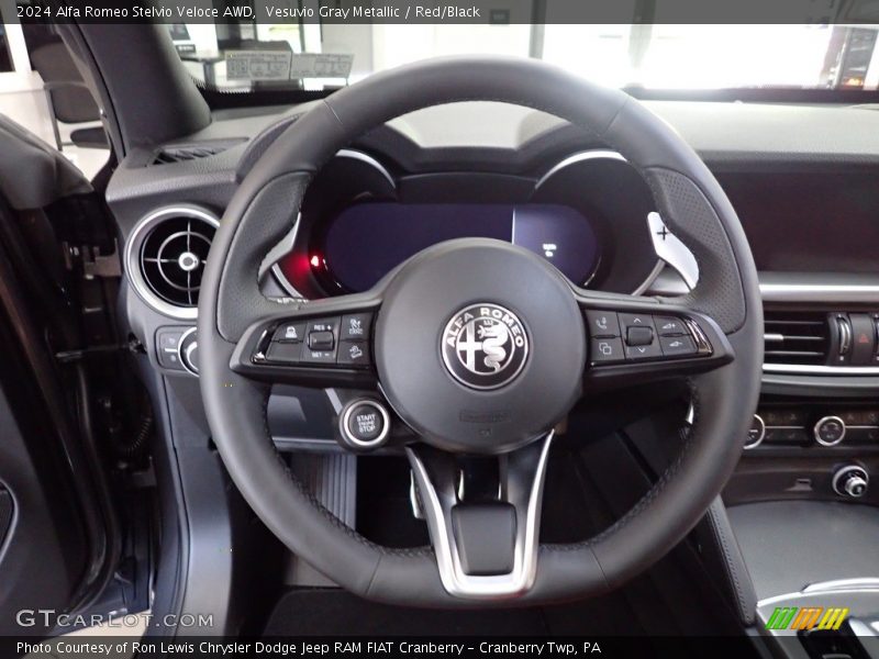  2024 Stelvio Veloce AWD Steering Wheel