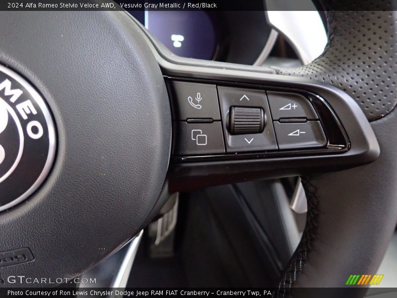  2024 Stelvio Veloce AWD Steering Wheel