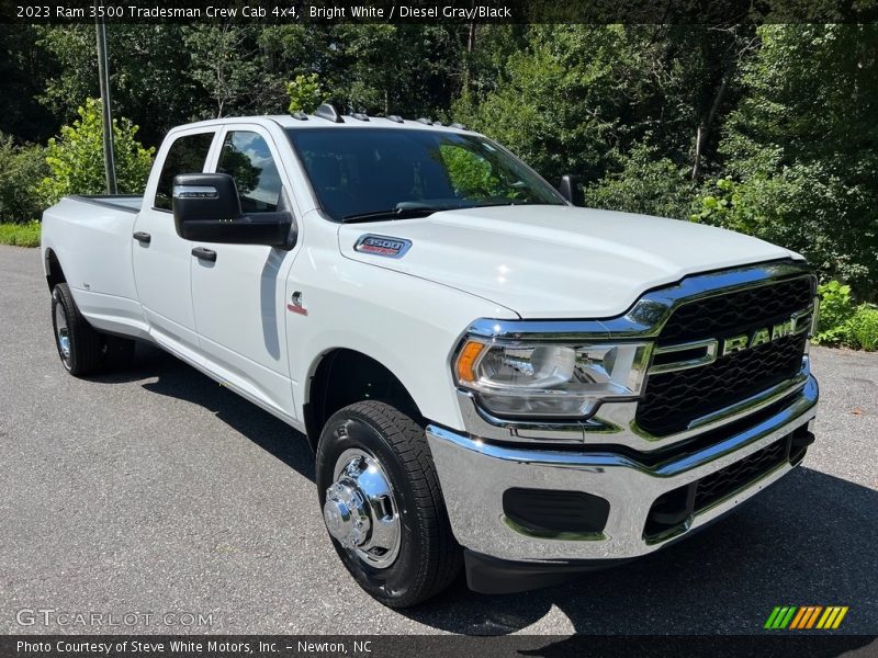 Front 3/4 View of 2023 3500 Tradesman Crew Cab 4x4