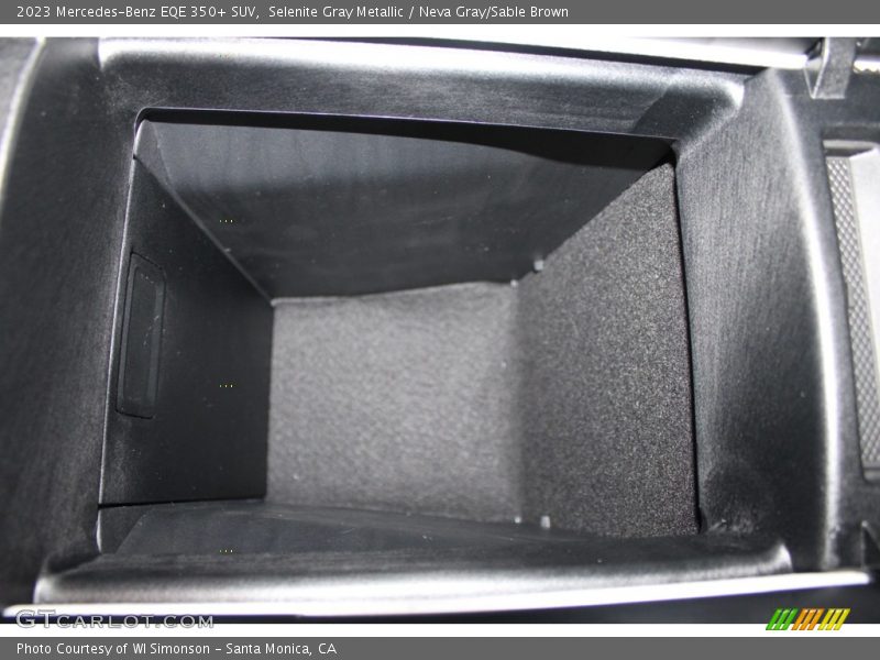 Selenite Gray Metallic / Neva Gray/Sable Brown 2023 Mercedes-Benz EQE 350+ SUV