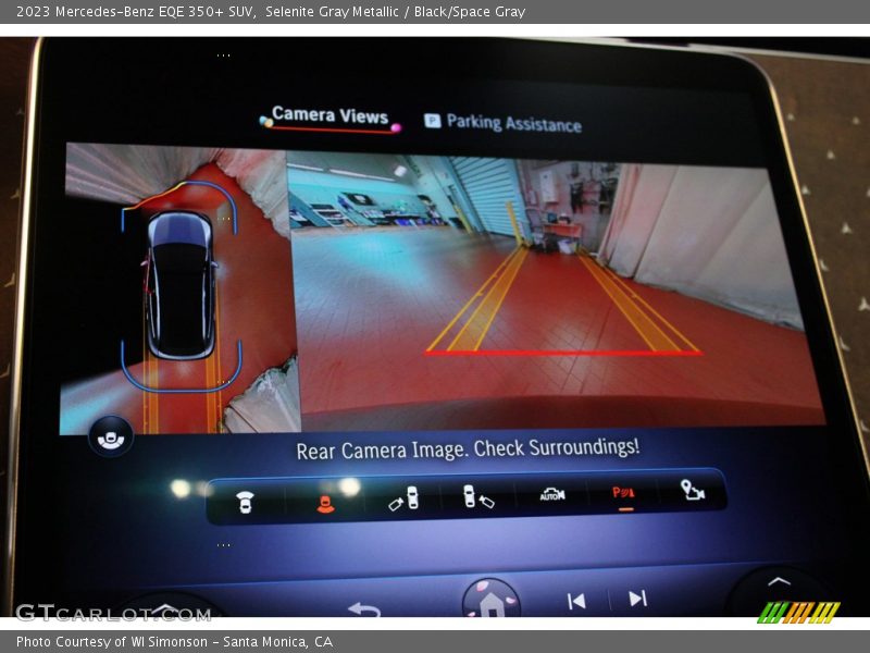 Selenite Gray Metallic / Black/Space Gray 2023 Mercedes-Benz EQE 350+ SUV