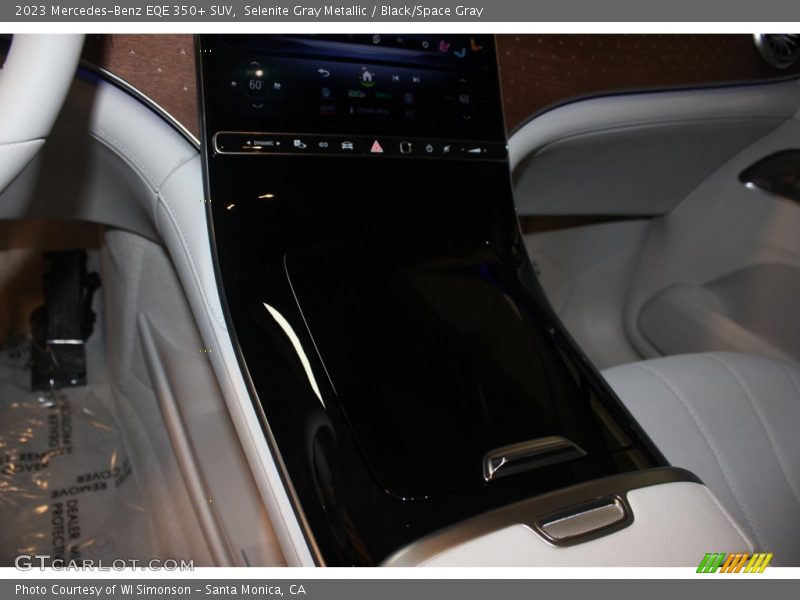 Selenite Gray Metallic / Black/Space Gray 2023 Mercedes-Benz EQE 350+ SUV