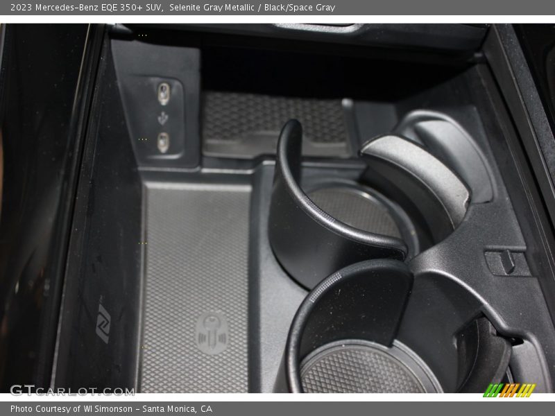 Selenite Gray Metallic / Black/Space Gray 2023 Mercedes-Benz EQE 350+ SUV