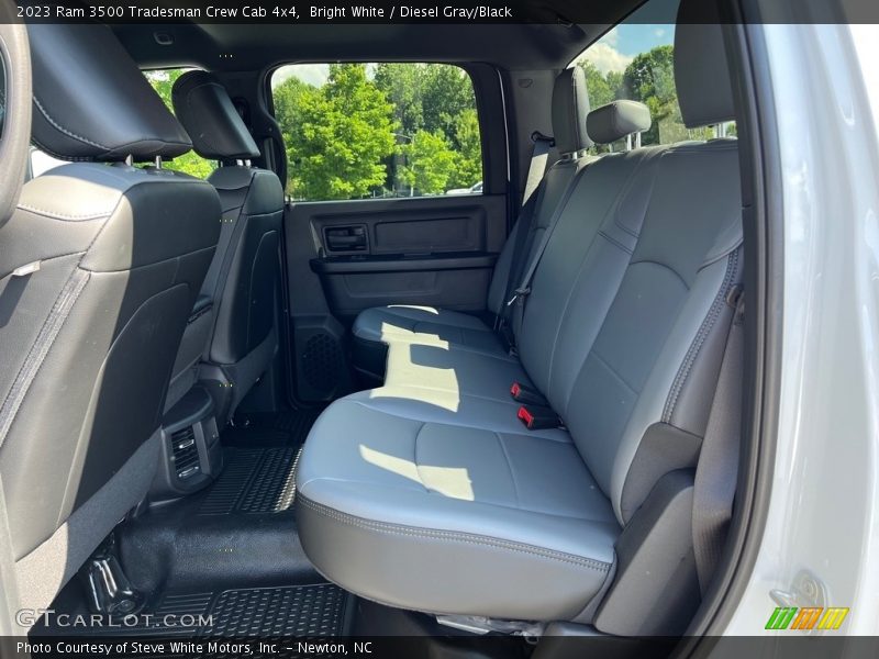 Rear Seat of 2023 3500 Tradesman Crew Cab 4x4