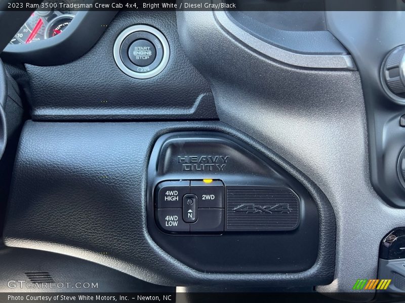 Controls of 2023 3500 Tradesman Crew Cab 4x4