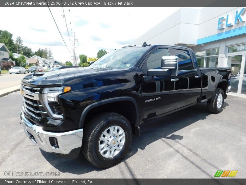 Black / Jet Black 2024 Chevrolet Silverado 2500HD LTZ Crew Cab 4x4