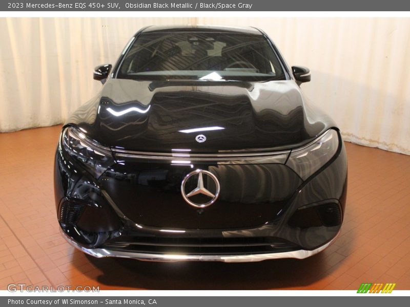 Obsidian Black Metallic / Black/Space Gray 2023 Mercedes-Benz EQS 450+ SUV