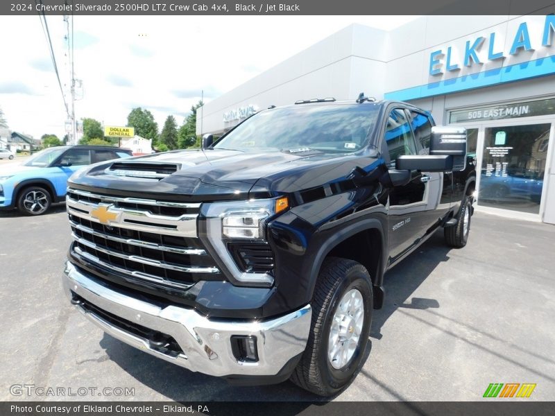 Black / Jet Black 2024 Chevrolet Silverado 2500HD LTZ Crew Cab 4x4