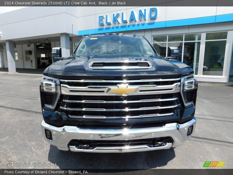Black / Jet Black 2024 Chevrolet Silverado 2500HD LTZ Crew Cab 4x4