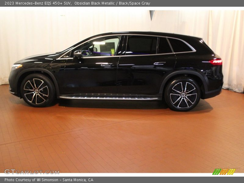Obsidian Black Metallic / Black/Space Gray 2023 Mercedes-Benz EQS 450+ SUV