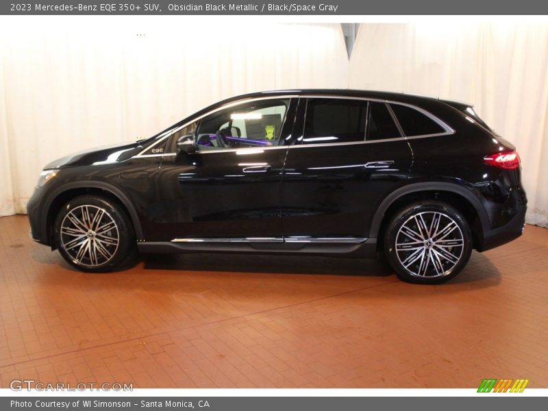 Obsidian Black Metallic / Black/Space Gray 2023 Mercedes-Benz EQE 350+ SUV