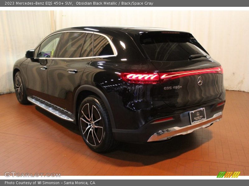 Obsidian Black Metallic / Black/Space Gray 2023 Mercedes-Benz EQS 450+ SUV