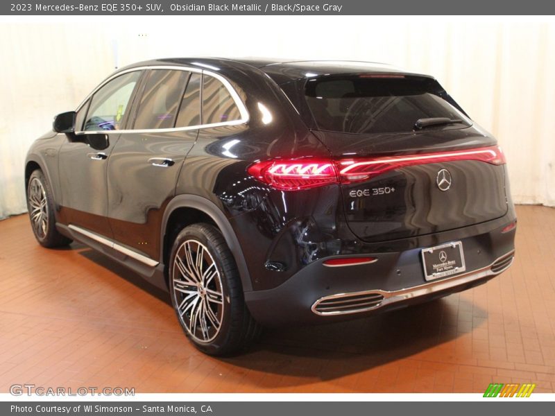 Obsidian Black Metallic / Black/Space Gray 2023 Mercedes-Benz EQE 350+ SUV