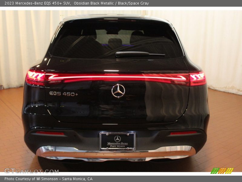 Obsidian Black Metallic / Black/Space Gray 2023 Mercedes-Benz EQS 450+ SUV