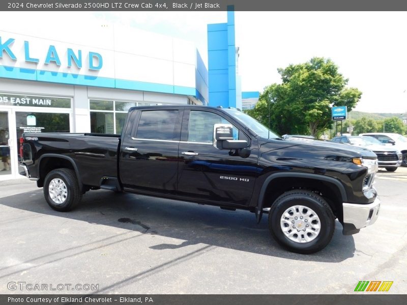 Black / Jet Black 2024 Chevrolet Silverado 2500HD LTZ Crew Cab 4x4
