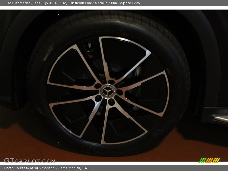 Obsidian Black Metallic / Black/Space Gray 2023 Mercedes-Benz EQS 450+ SUV