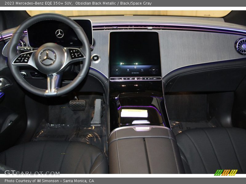 Dashboard of 2023 EQE 350+ SUV