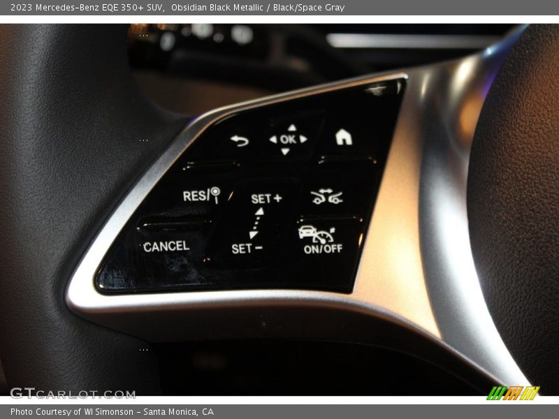 Obsidian Black Metallic / Black/Space Gray 2023 Mercedes-Benz EQE 350+ SUV