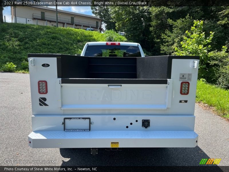 Bright White / Diesel Gray/Black 2023 Ram 2500 Tradesman Crew Cab 4x4 Chassis