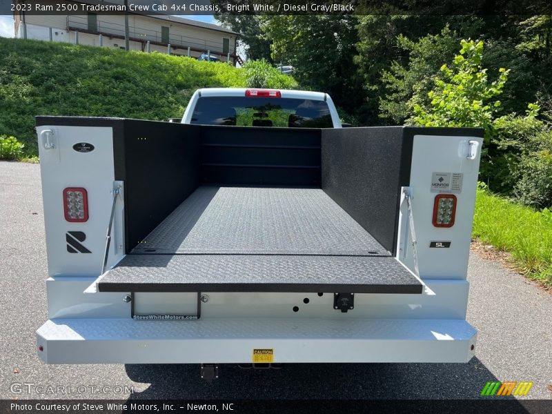 Bright White / Diesel Gray/Black 2023 Ram 2500 Tradesman Crew Cab 4x4 Chassis