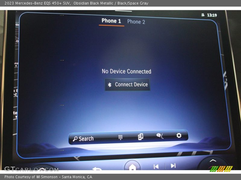 Obsidian Black Metallic / Black/Space Gray 2023 Mercedes-Benz EQS 450+ SUV