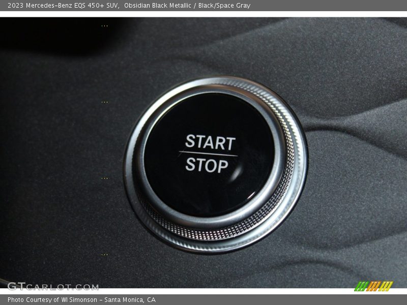 Obsidian Black Metallic / Black/Space Gray 2023 Mercedes-Benz EQS 450+ SUV