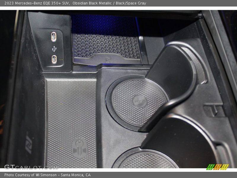 Obsidian Black Metallic / Black/Space Gray 2023 Mercedes-Benz EQE 350+ SUV