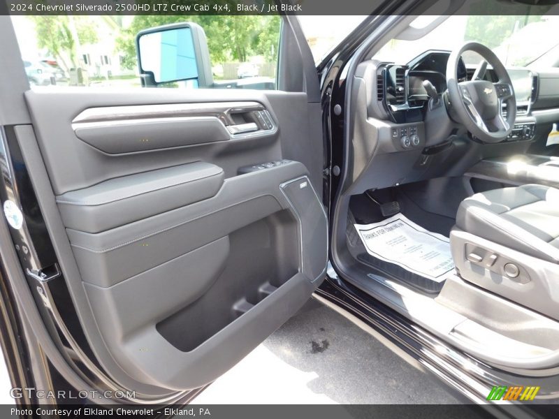 Black / Jet Black 2024 Chevrolet Silverado 2500HD LTZ Crew Cab 4x4