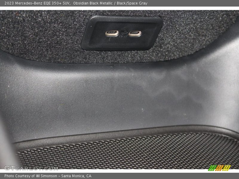Obsidian Black Metallic / Black/Space Gray 2023 Mercedes-Benz EQE 350+ SUV