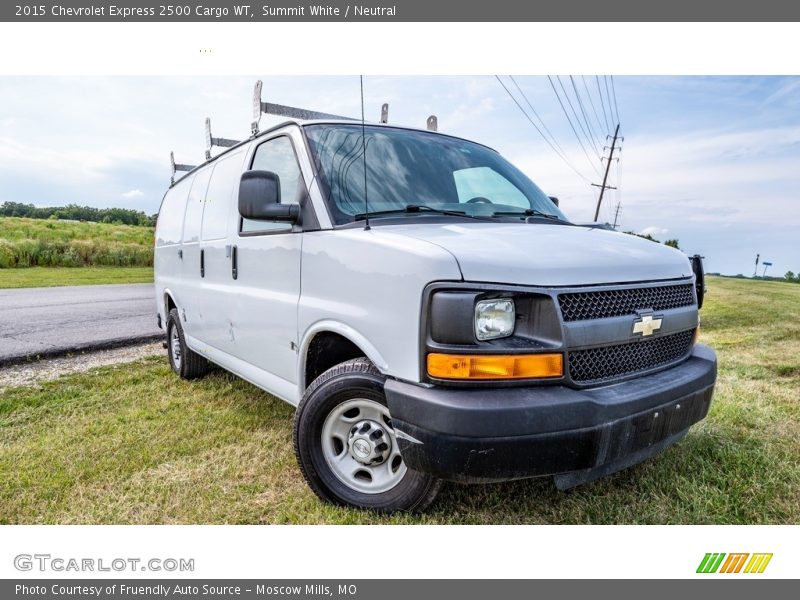 Summit White / Neutral 2015 Chevrolet Express 2500 Cargo WT